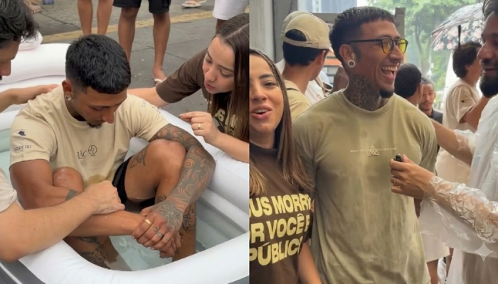 José foi tocado por Deus. (Foto: Reprodução/Instagram/Allan Machado).