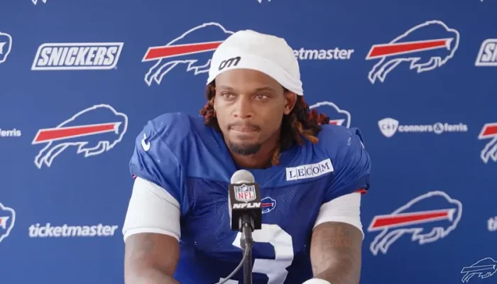 Damar Hamlin. (Foto: Reprodução/Buffalo Bills)
