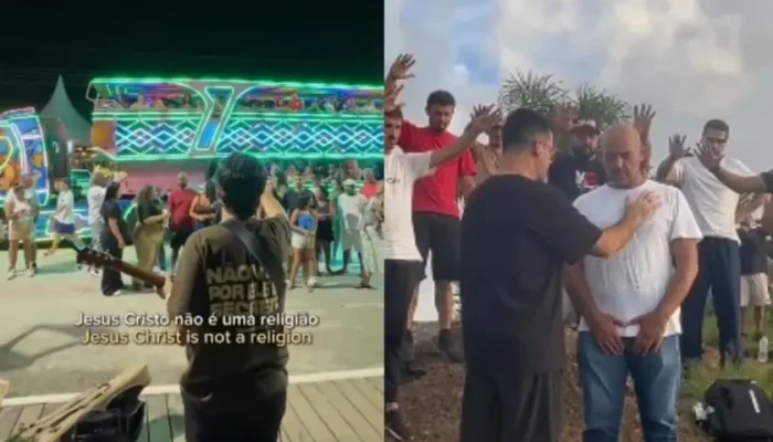 Marcelo foi impactado e decidiu se reconciliar com Deus. (Foto: Reprodução/Instagram/Allan Mach...