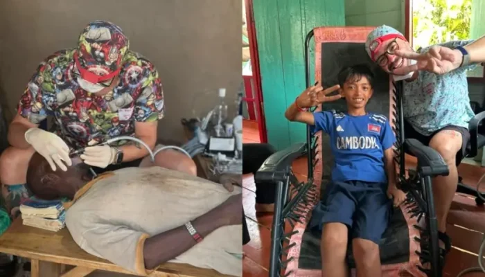 Bruno Armanhi faz atendimentos odontológicos gratuitamente em vários países. (Foto: Instagram/...