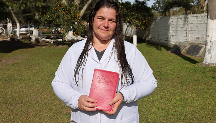 Bianca Ferraz. (Foto: Reprodução/Ronaldo Vicente/Notícias Adventistas)