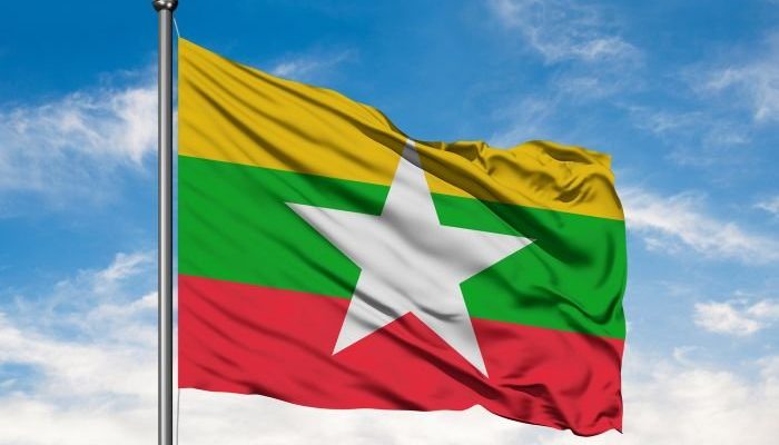 Bandeira de Mianmar (Foto: Canva Pro)