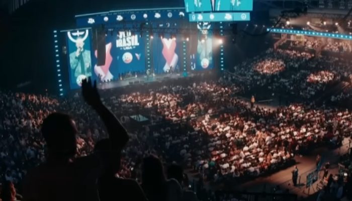 Vira Brasil 2025 no Allianz Parque (Foto: Reprodução/SBT)